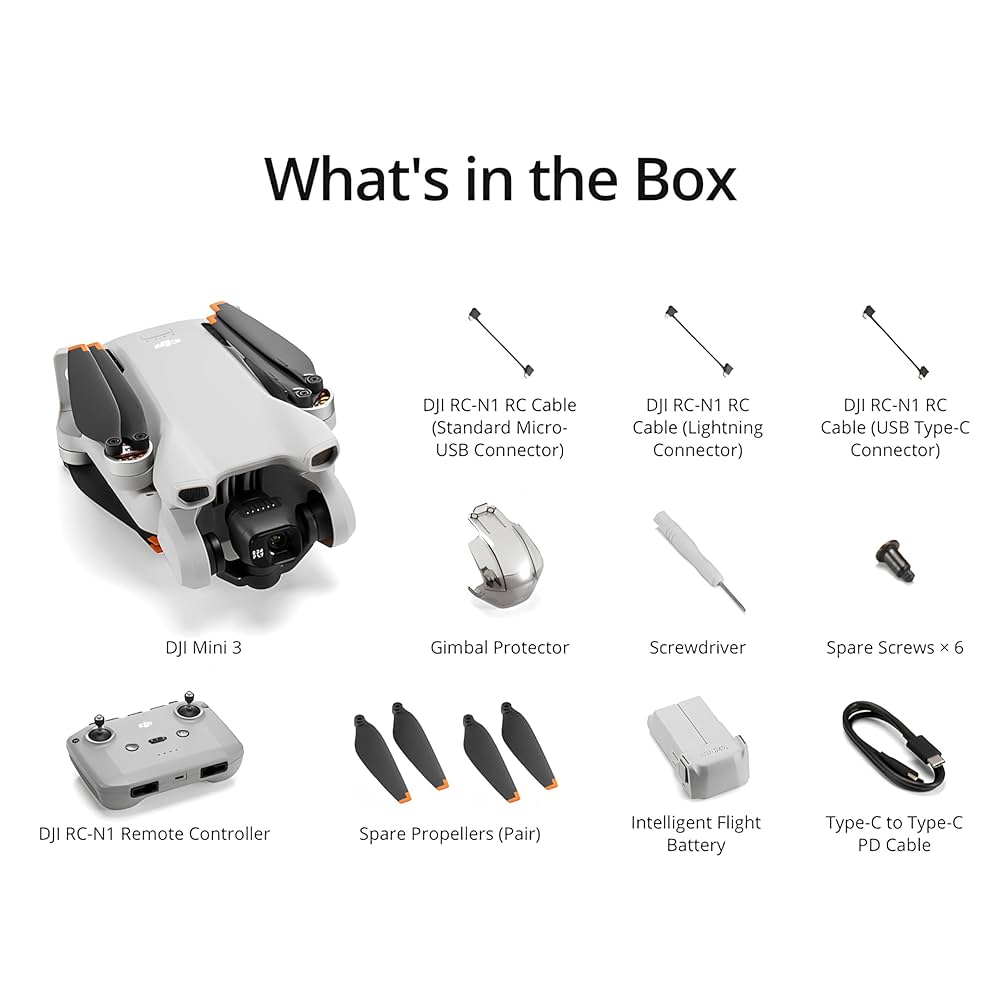 DJI - DJI MAVIC mini3 2.453mAバッテリ➕DJI-CHX16230 Amazon.com : DJI Mini 3, Drones with Camera for Adults 4K